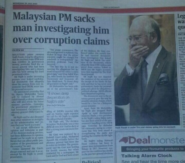 We remember what Najib did last summer