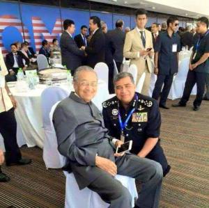 The IGP and Tun Dr Mahathir circa May 2015